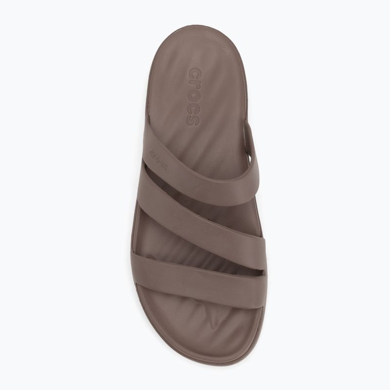 Nazouváky Crocs Getaway Strappy truffle 5