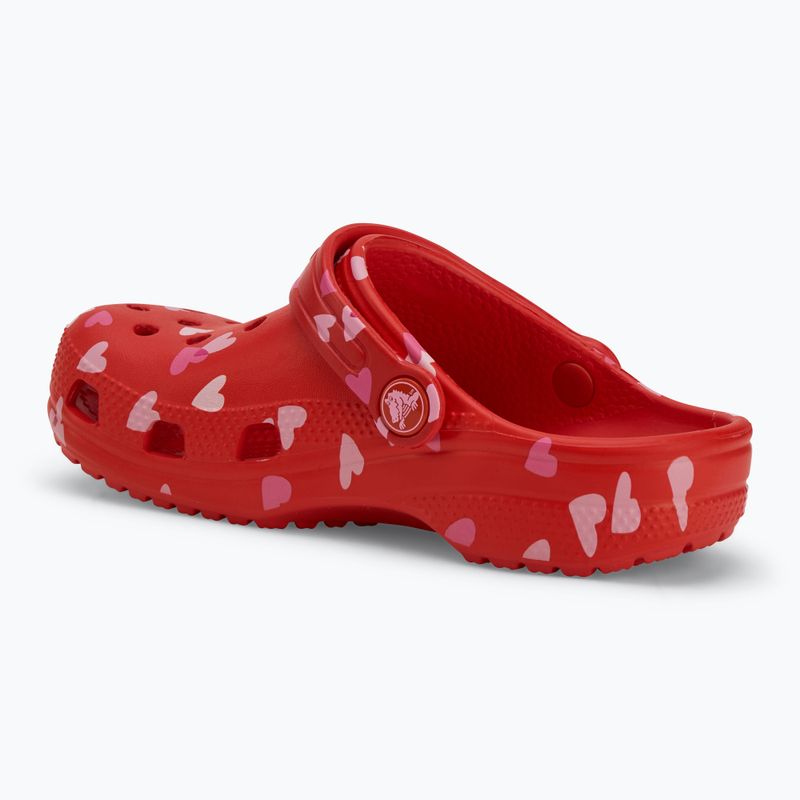 Dětské nazouváky Crocs Classic Valentines Day Clog Kids cherry red 4