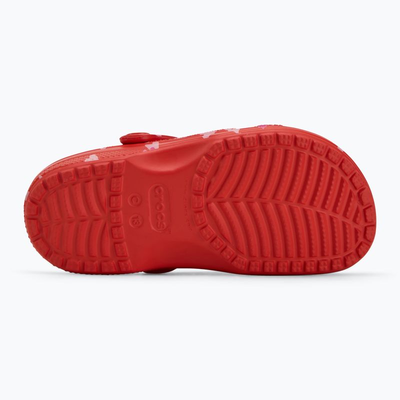 Dětské nazouváky Crocs Classic Valentines Day Clog Kids cherry red 5