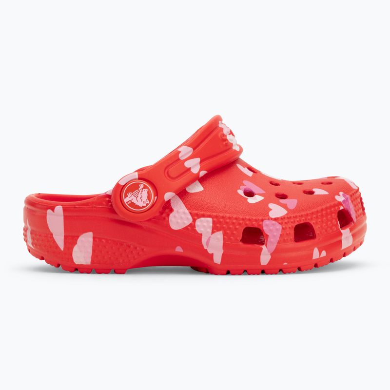 Dětské nazouváky Crocs VDay Clog Toddler cherry red 3
