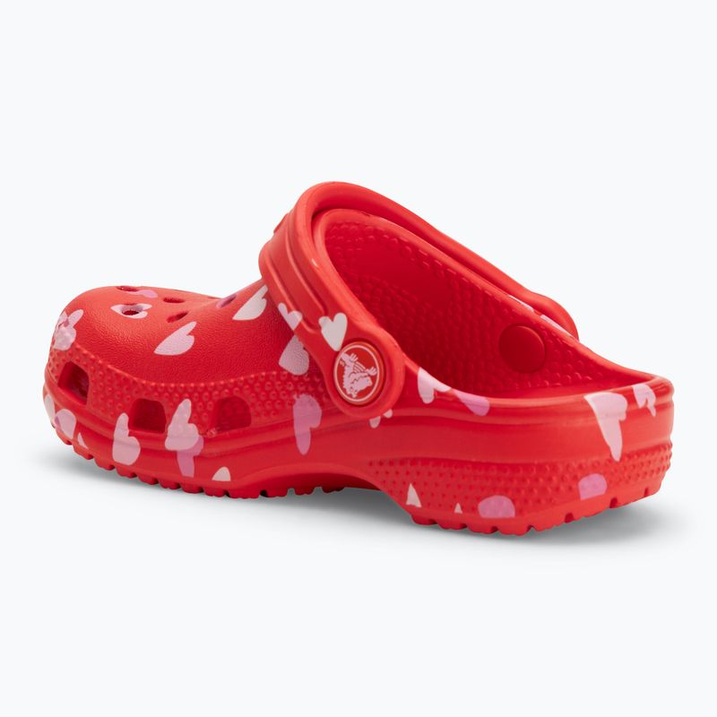 Dětské nazouváky Crocs VDay Clog Toddler cherry red 4