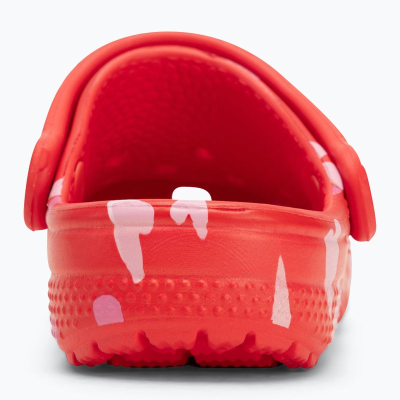 Dětské nazouváky Crocs VDay Clog Toddler cherry red 7