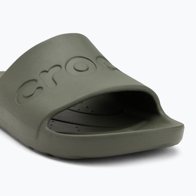 Nazouváky Crocs Slide army green 7