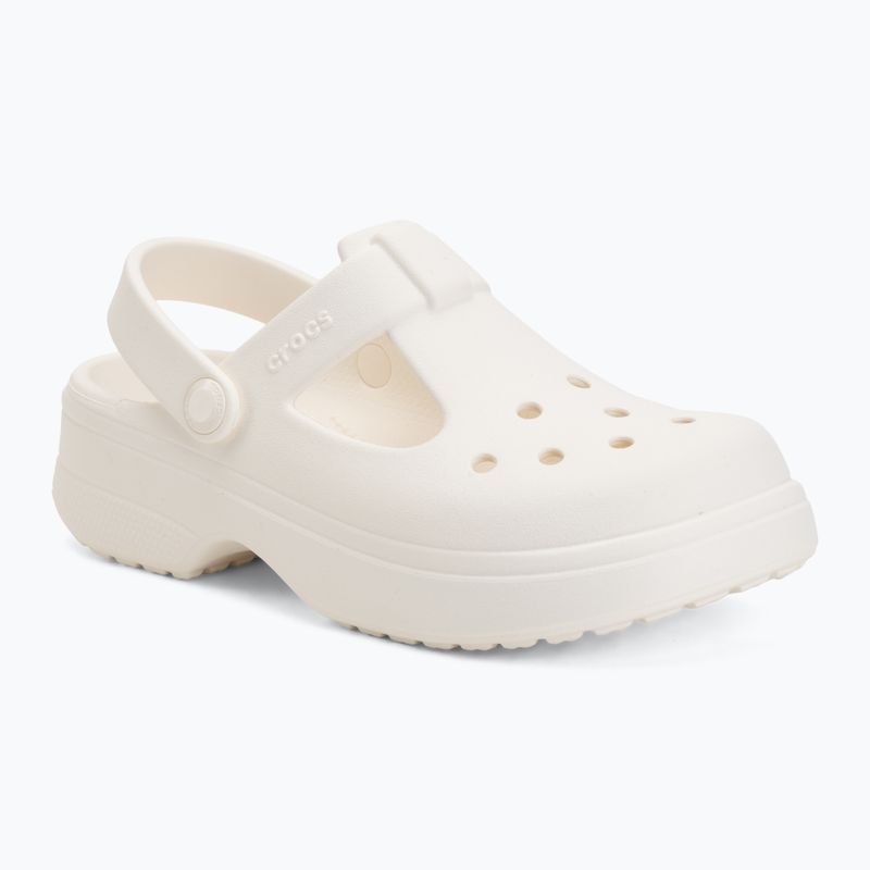 Dětské nazouváky Crocs Classic Mary Jane Clog chalk 2