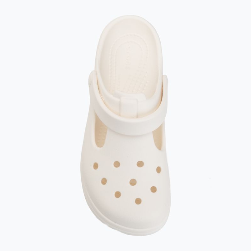 Dětské nazouváky Crocs Classic Mary Jane Clog chalk 6