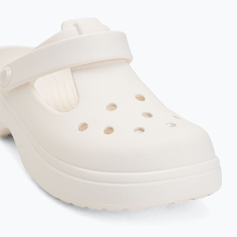 Dětské nazouváky Crocs Classic Mary Jane Clog chalk 8