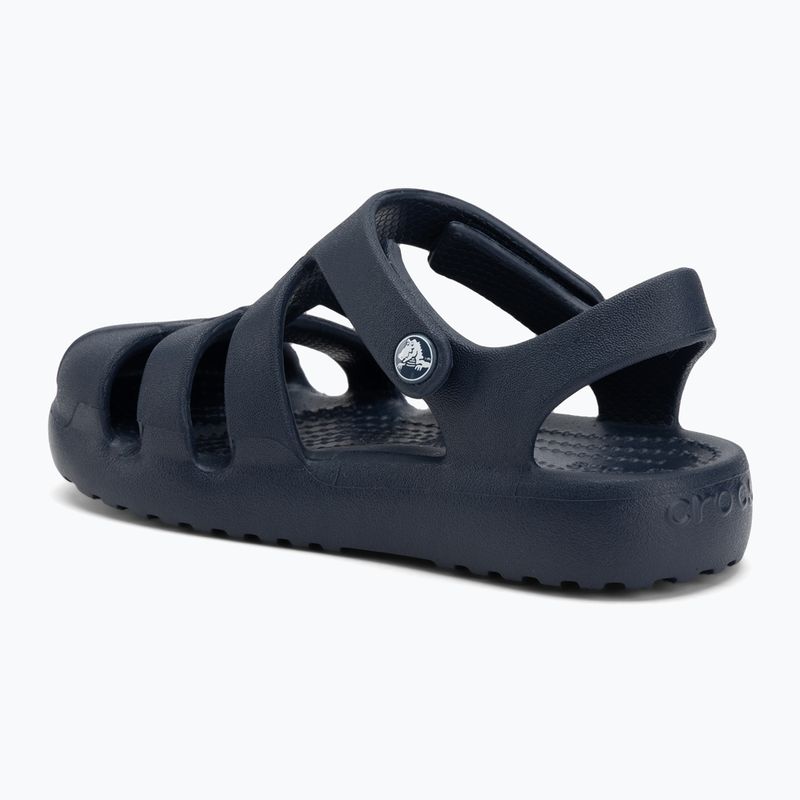 Dětské sandály Crocs Classic Fisherman navy 3
