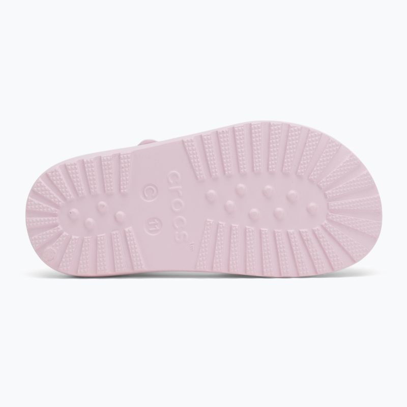 Dětské sandály Crocs Classic Fisherman pink milk 4