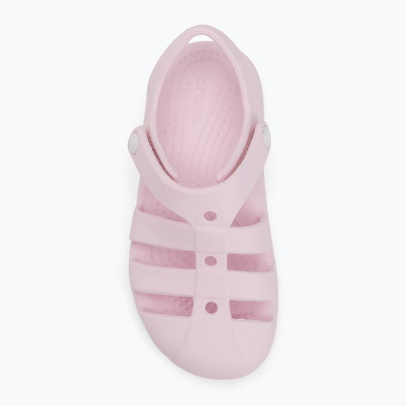 Dětské sandály Crocs Classic Fisherman pink milk 5