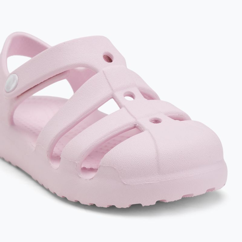 Dětské sandály Crocs Classic Fisherman pink milk 7