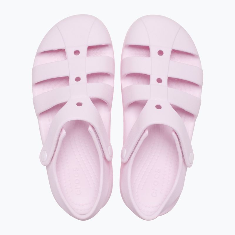 Dětské sandály Crocs Classic Fisherman pink milk 2