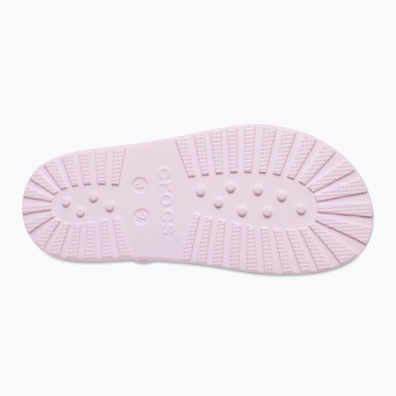 Dětské sandály Crocs Classic Fisherman pink milk 3
