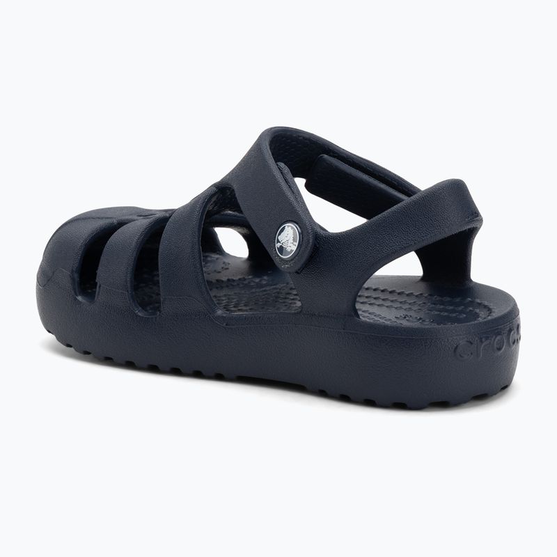 Dětské sandály Crocs Classic Fisherman Toddler navy 3