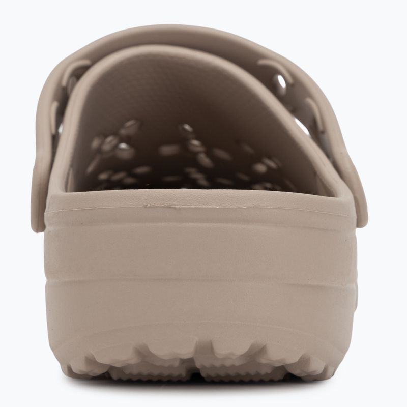 Nazouváky Crocs Classic Floral Cutout Clog taupe 7