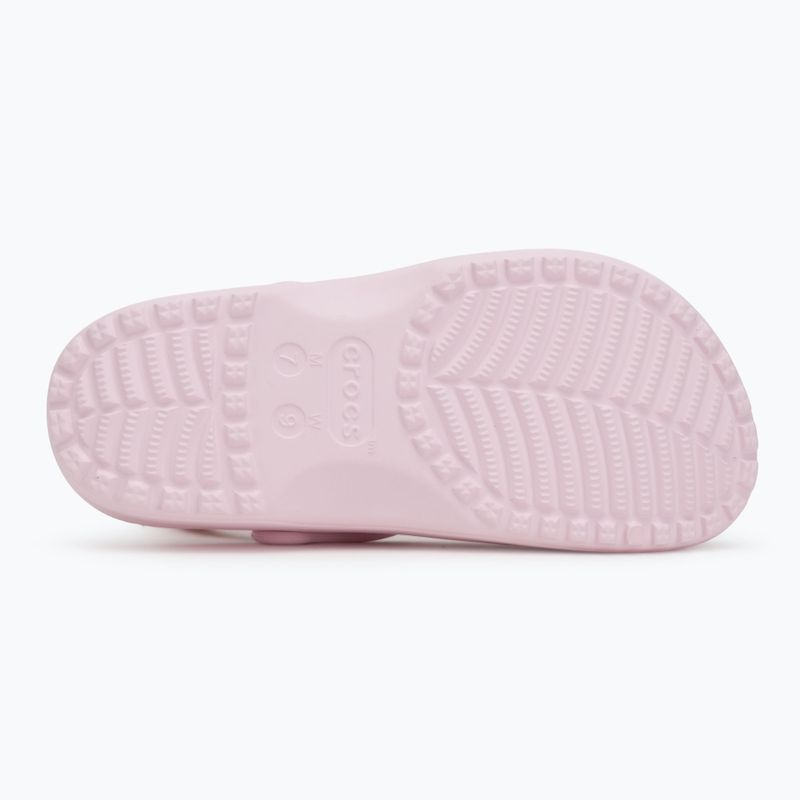 Nazouváky Crocs Classic Floral Cutout Clog pink milk 5