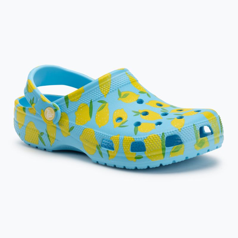 Nazouváky Crocs Classic Fresh Fruits Clog z tónovaného skla 2