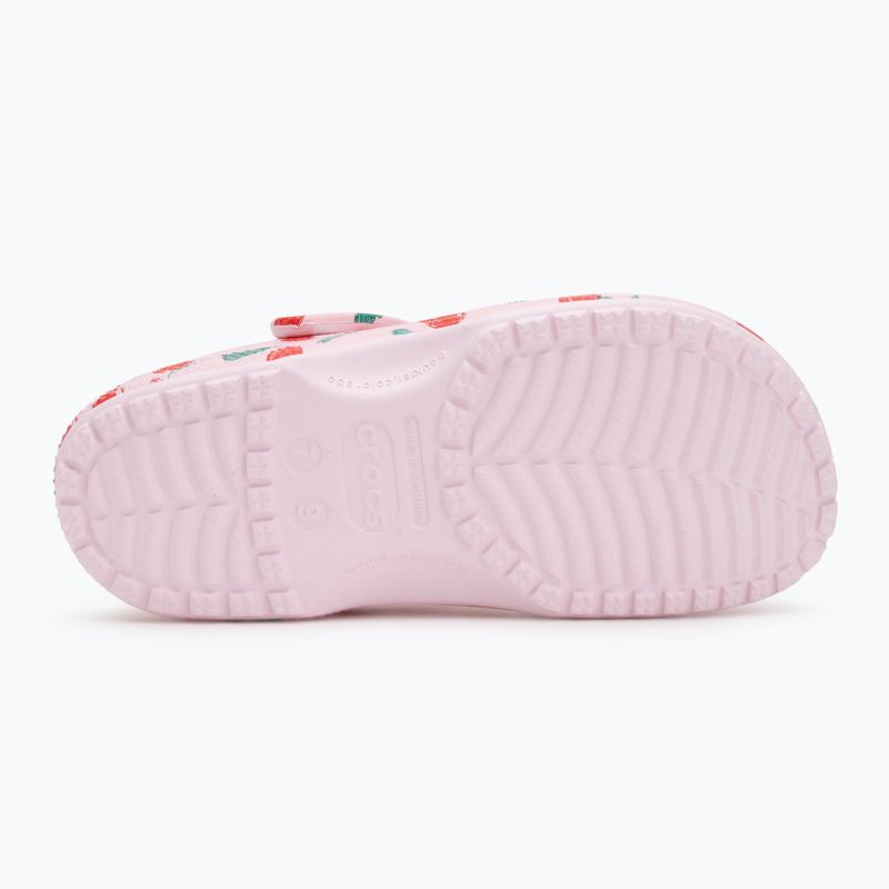 Nazouváky Crocs Classic Fresh Fruits Clog pink milk 5