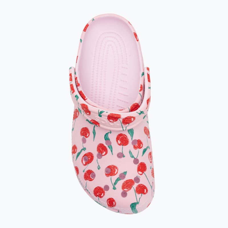 Nazouváky Crocs Classic Fresh Fruits Clog pink milk 6