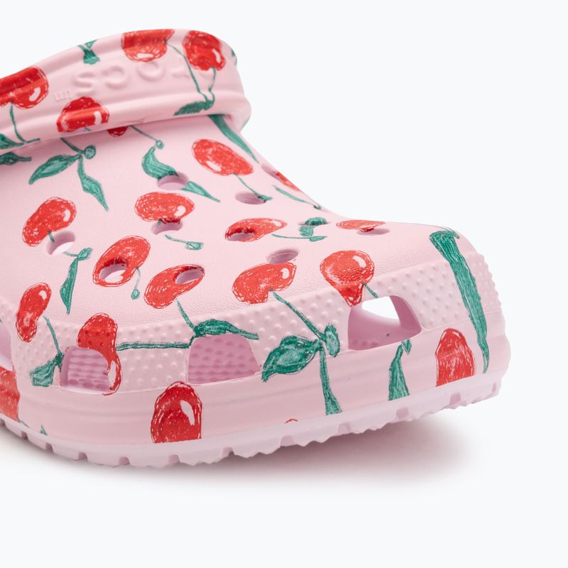 Nazouváky Crocs Classic Fresh Fruits Clog pink milk 8