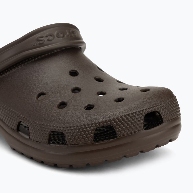 Nazouváky Crocs Classic clog coffe 8