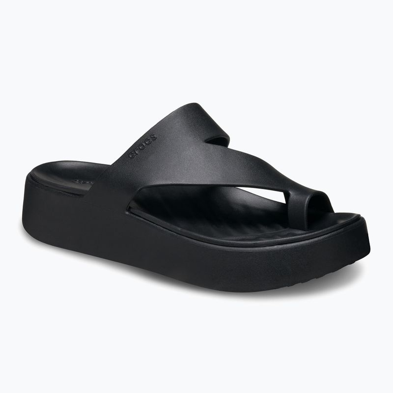 Dámské žabky Crocs Getaway Platform Toe Loop black