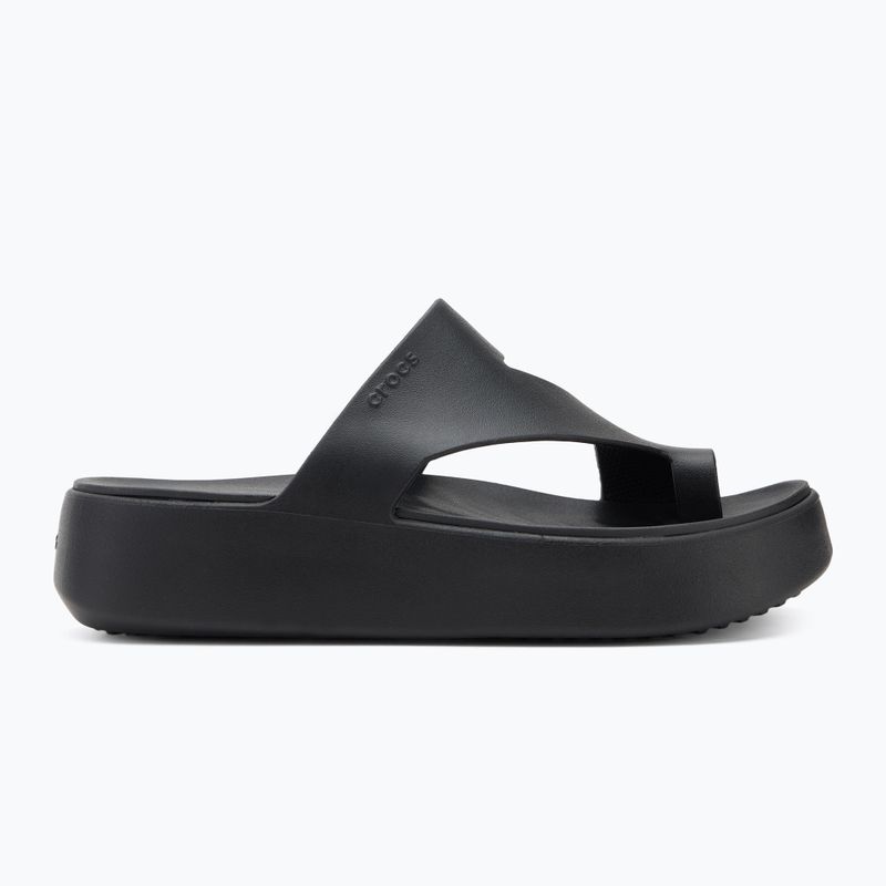 Dámské žabky Crocs Getaway Platform Toe Loop black 2