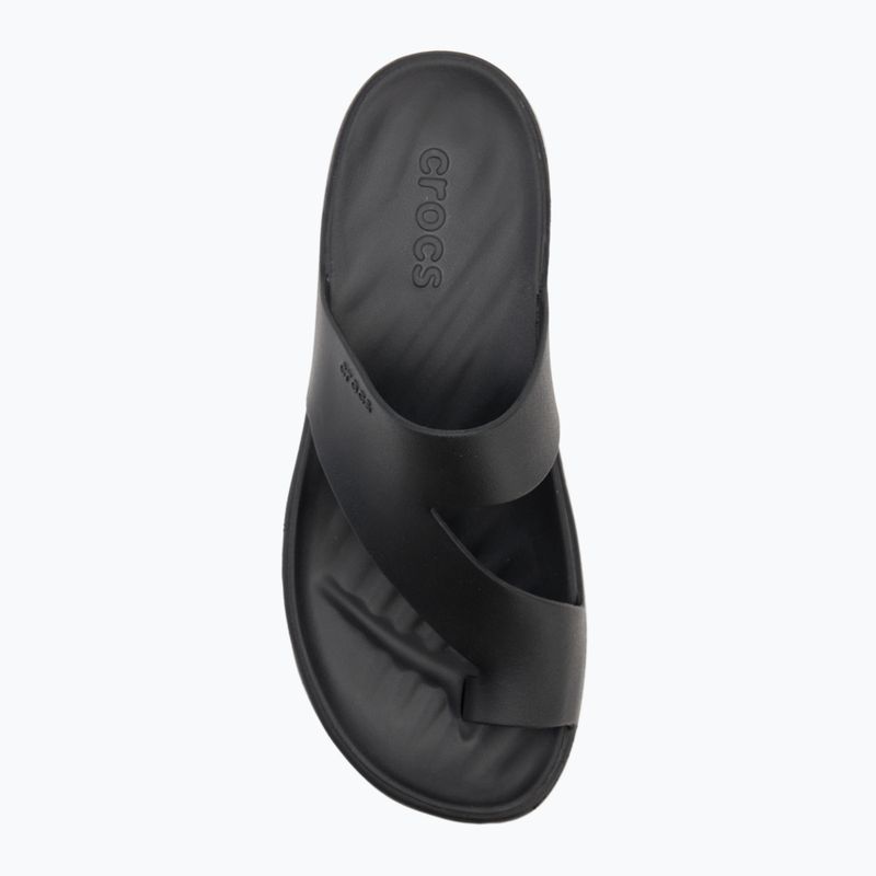 Dámské žabky Crocs Getaway Platform Toe Loop black 5