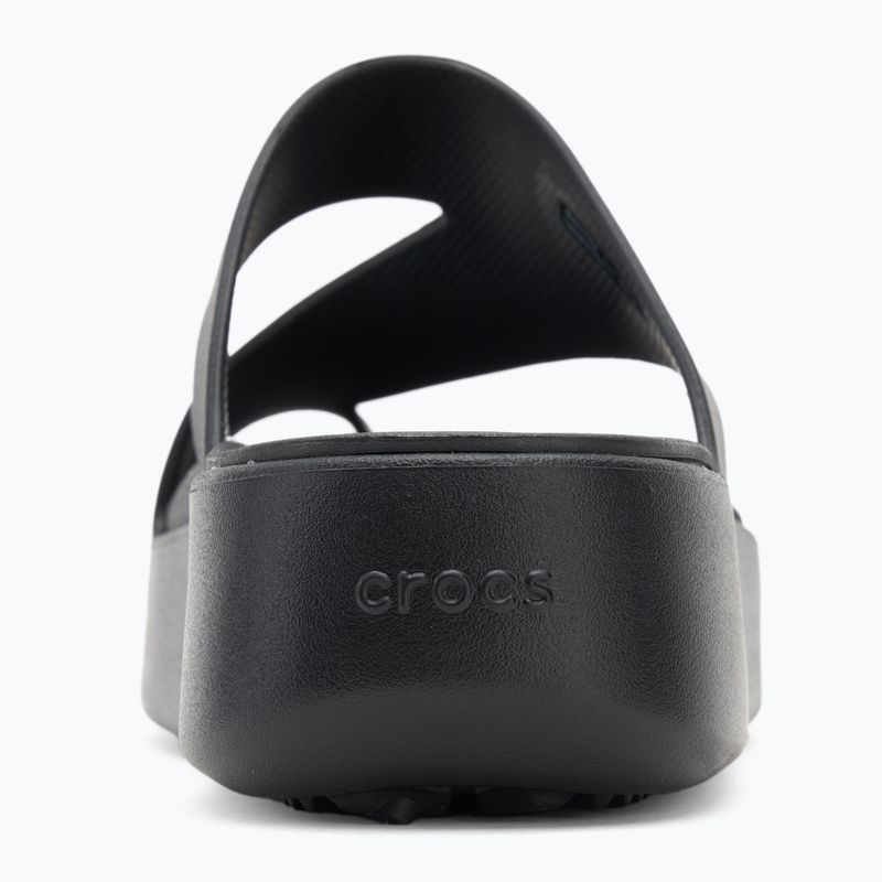Dámské žabky Crocs Getaway Platform Toe Loop black 6
