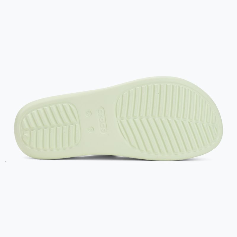 Dámské žabky Crocs Getaway Platform Toe Loop jade tint 4