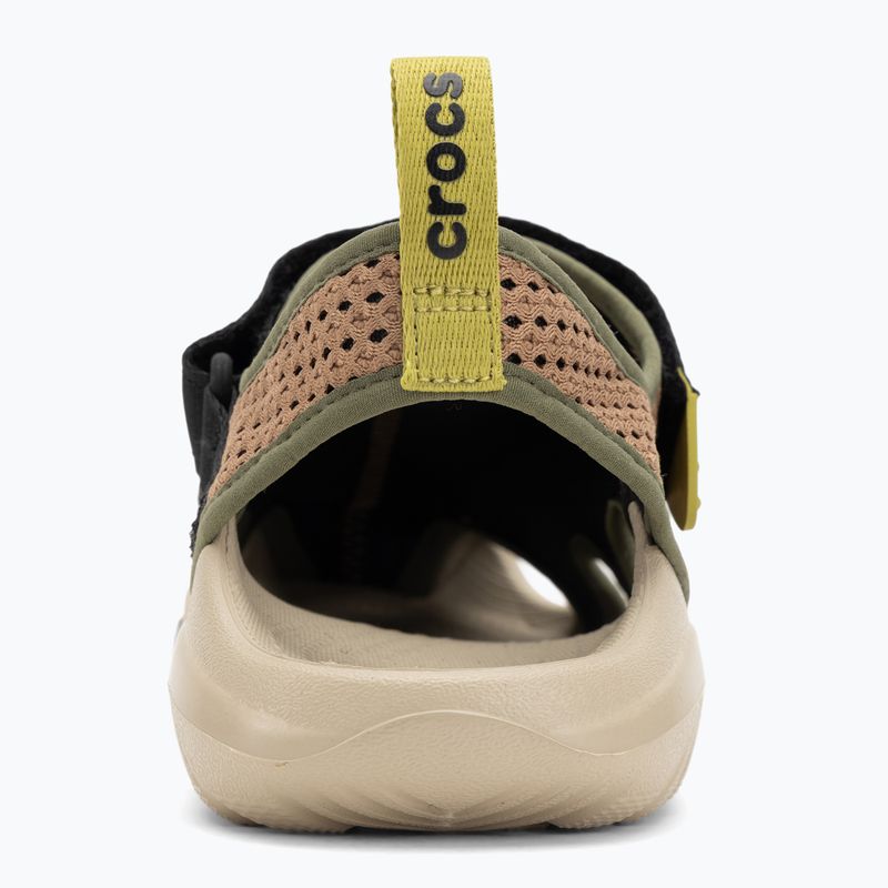 Pánské sandály Crocs Swiftwater Mesh Deck sepia 6