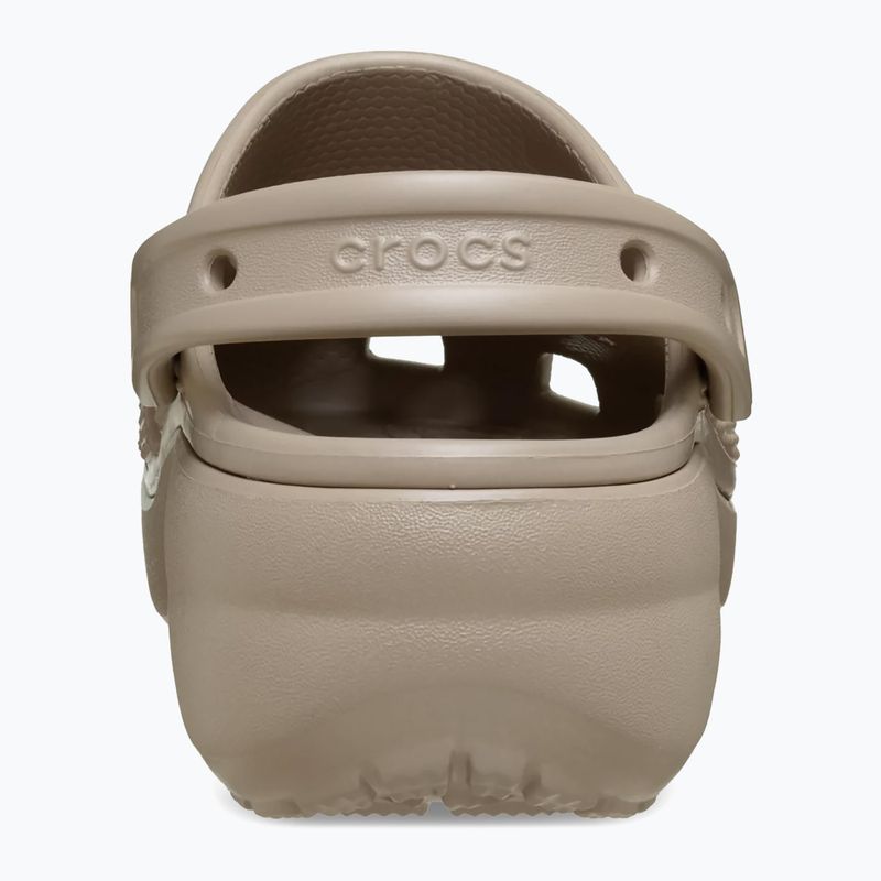 Dámské nazouváky Crocs Classic Platform Clog taupe 4