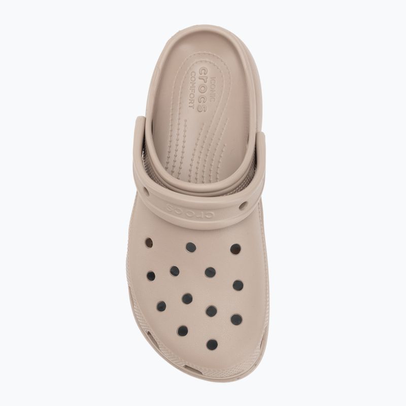 Dámské nazouváky Crocs Classic Platform Clog taupe 6
