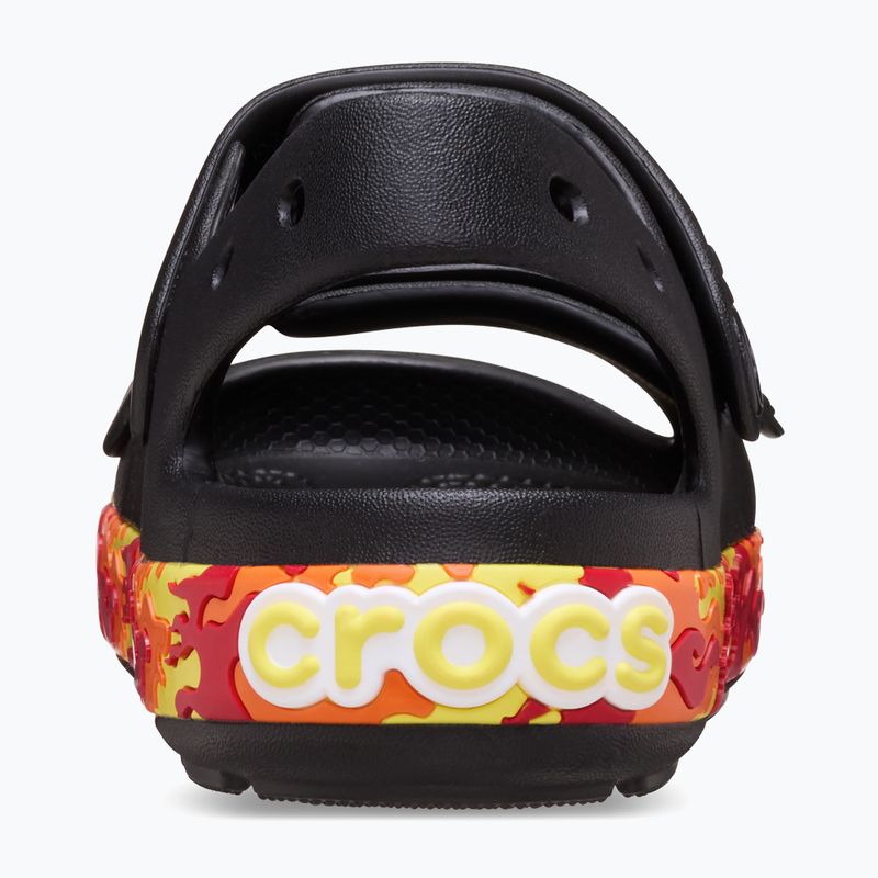 Dětské sandály Crocs Crocband Cruiser Flames black 3