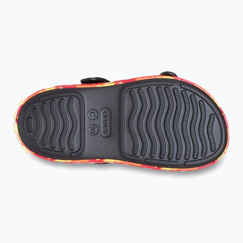 Dětské sandály Crocs Crocband Cruiser Flames black 4