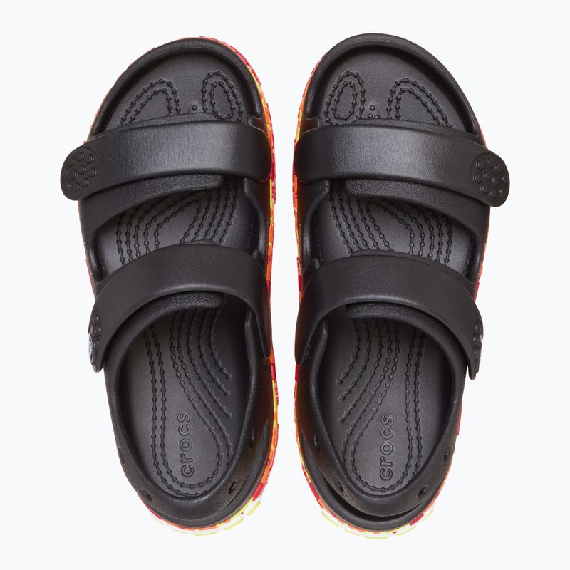 Dětské sandály Crocs Crocband Cruiser Flames black 5