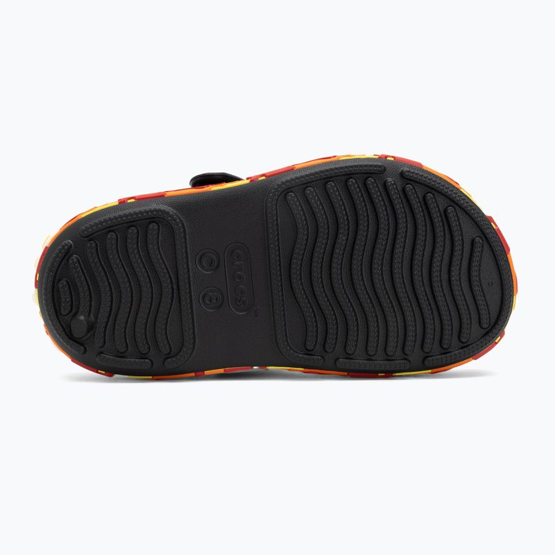 Dětské sandály Crocs Crocband Cruiser Flames black 4