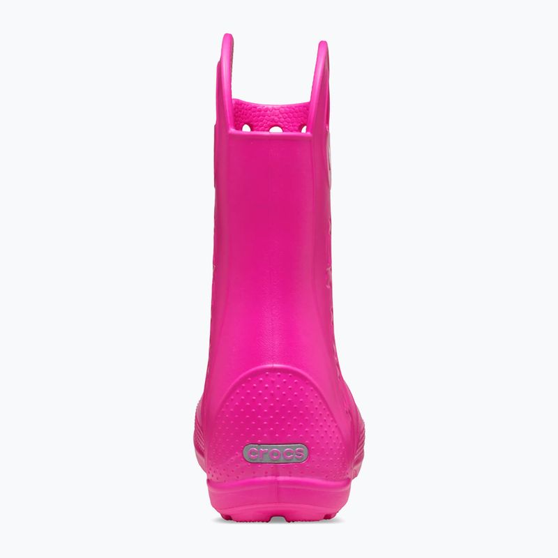 Dětské holínky Crocs Handle It Rain Boot Kids pink crush 4