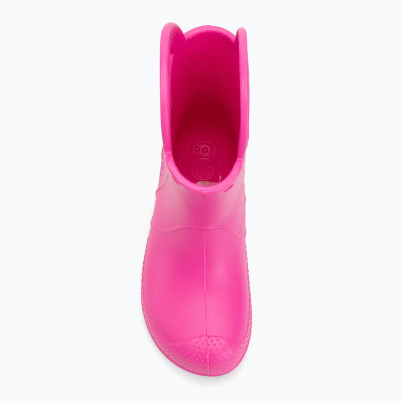 Dětské holínky Crocs Handle It Rain Boot Kids pink crush 5