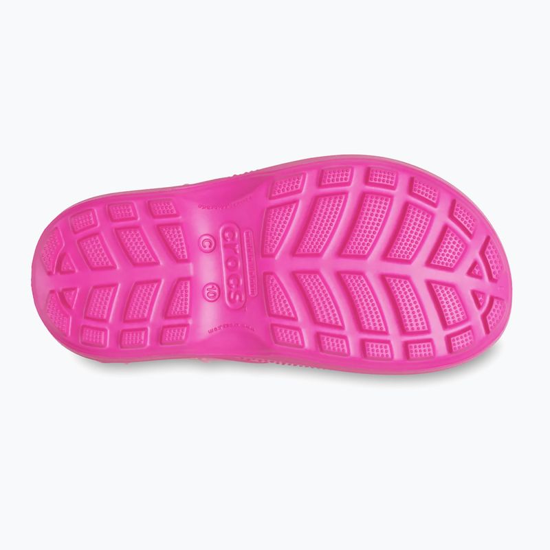 Dětské holínky Crocs Handle It Rain Boot Kids Toddler pink crush 13