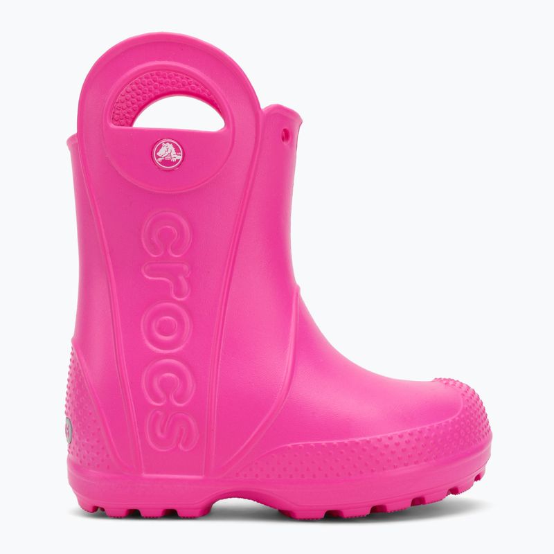 Dětské holínky Crocs Handle It Rain Boot Kids Toddler pink crush 2
