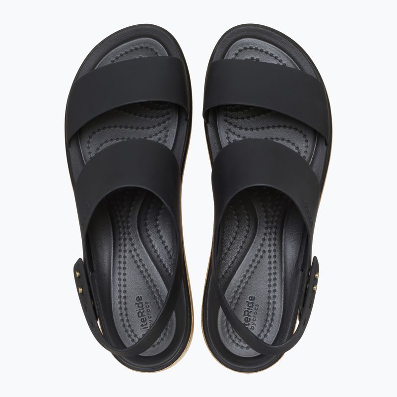 Dámské sandály Crocs Brooklyn Cork Low Wedge black/black 5