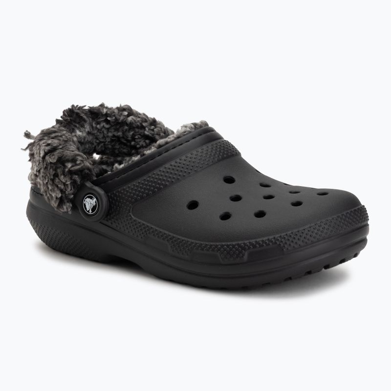 Nazouváky Crocs Classic Fleece Lined black 2