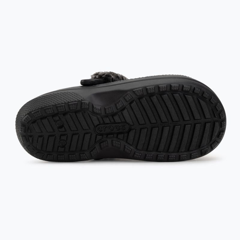 Nazouváky Crocs Classic Fleece Lined black 5