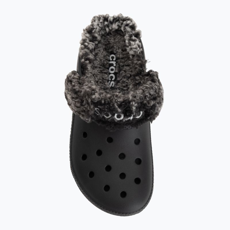 Nazouváky Crocs Classic Fleece Lined black 6
