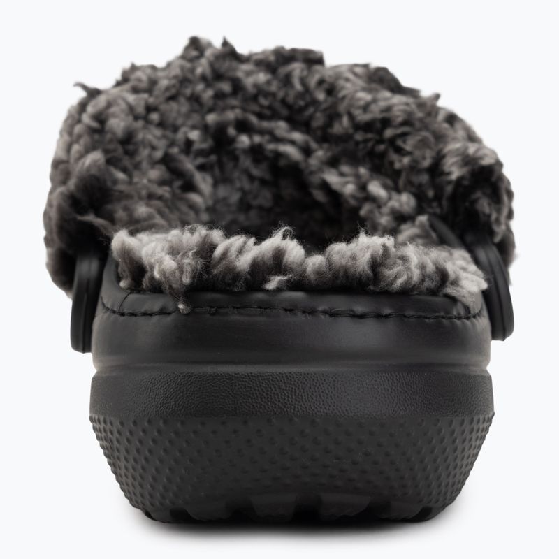 Nazouváky Crocs Classic Fleece Lined black 7