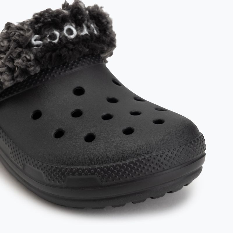 Nazouváky Crocs Classic Fleece Lined black 8