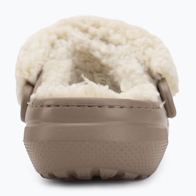 Nazouváky Crocs Classic Fleece Lined mushroom 7