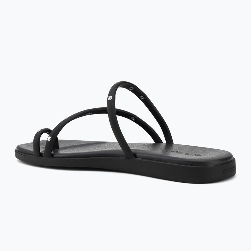 Dámské nazouváky Crocs Miami Studded Toe Loop black 3