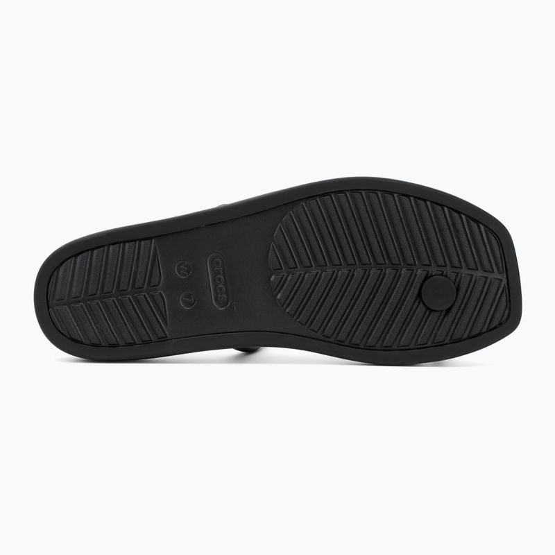 Dámské nazouváky Crocs Miami Studded Toe Loop black 4
