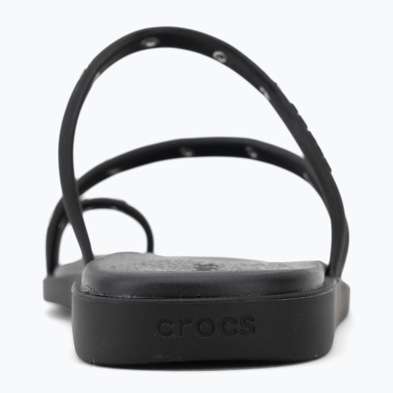 Dámské nazouváky Crocs Miami Studded Toe Loop black 6